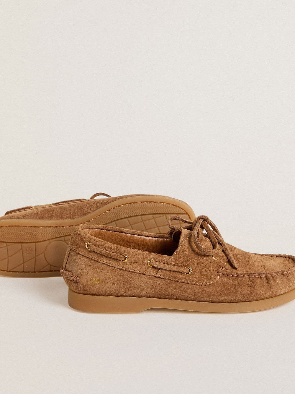 Young Cruise loafer in light brown suede