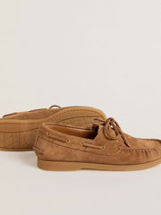Young Cruise loafer in light brown suede
