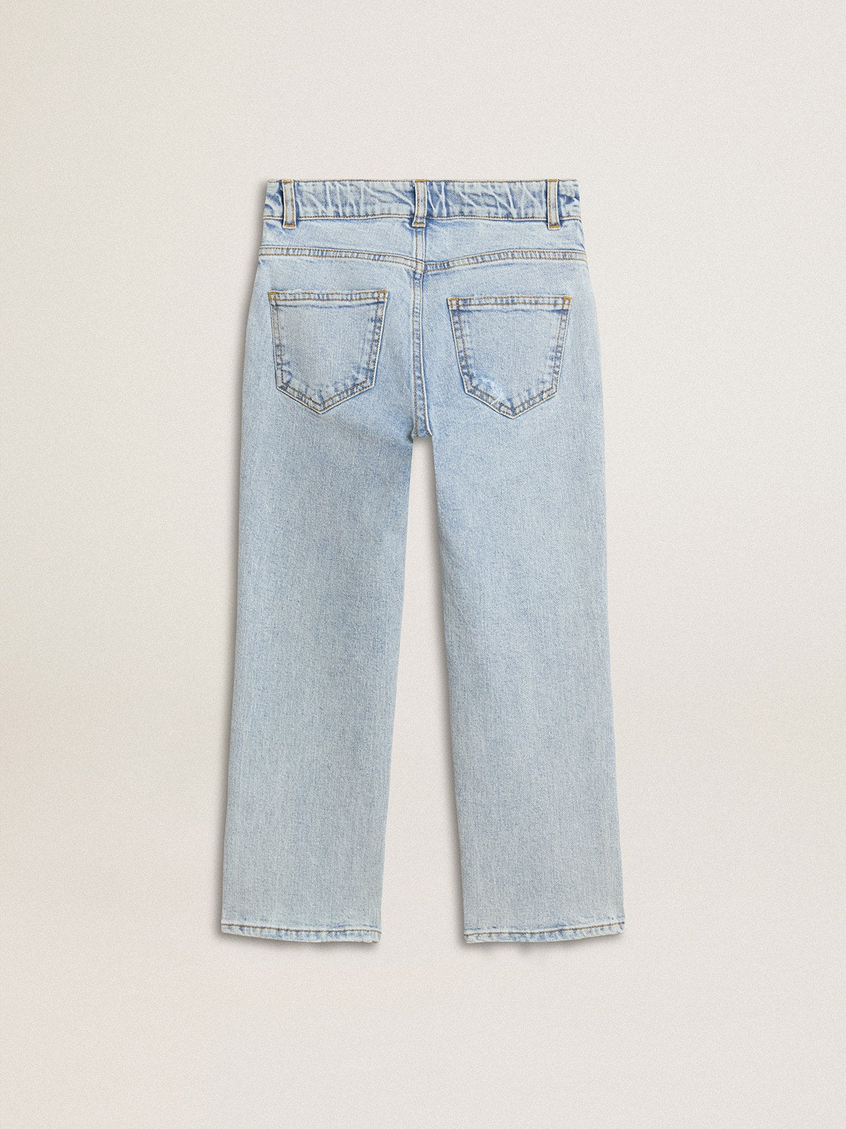 Boys' light denim jeans