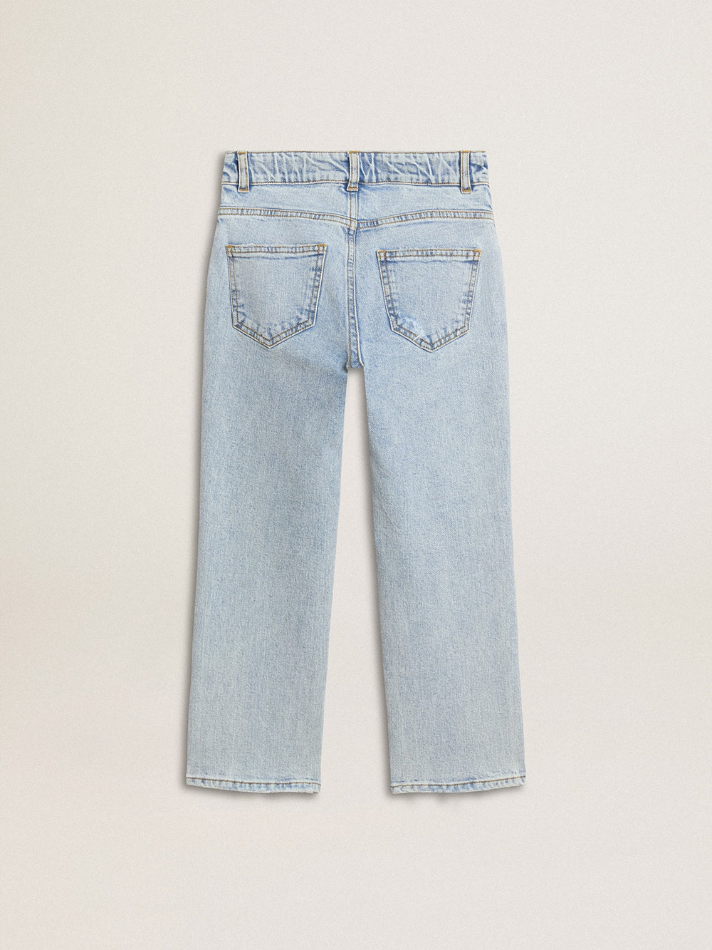 Boys' light denim jeans