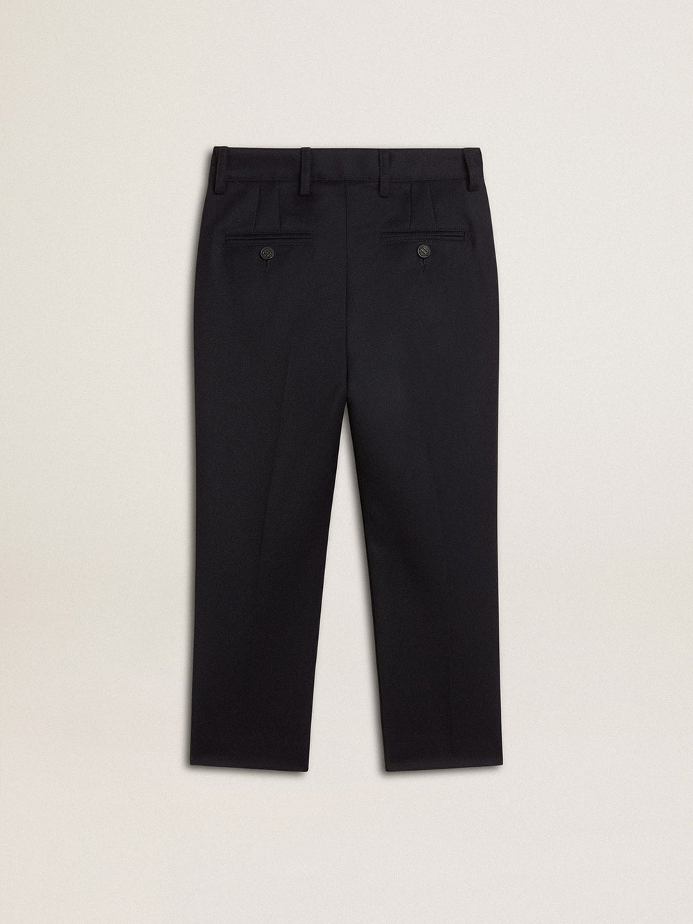 Boys' dark blue wool pants