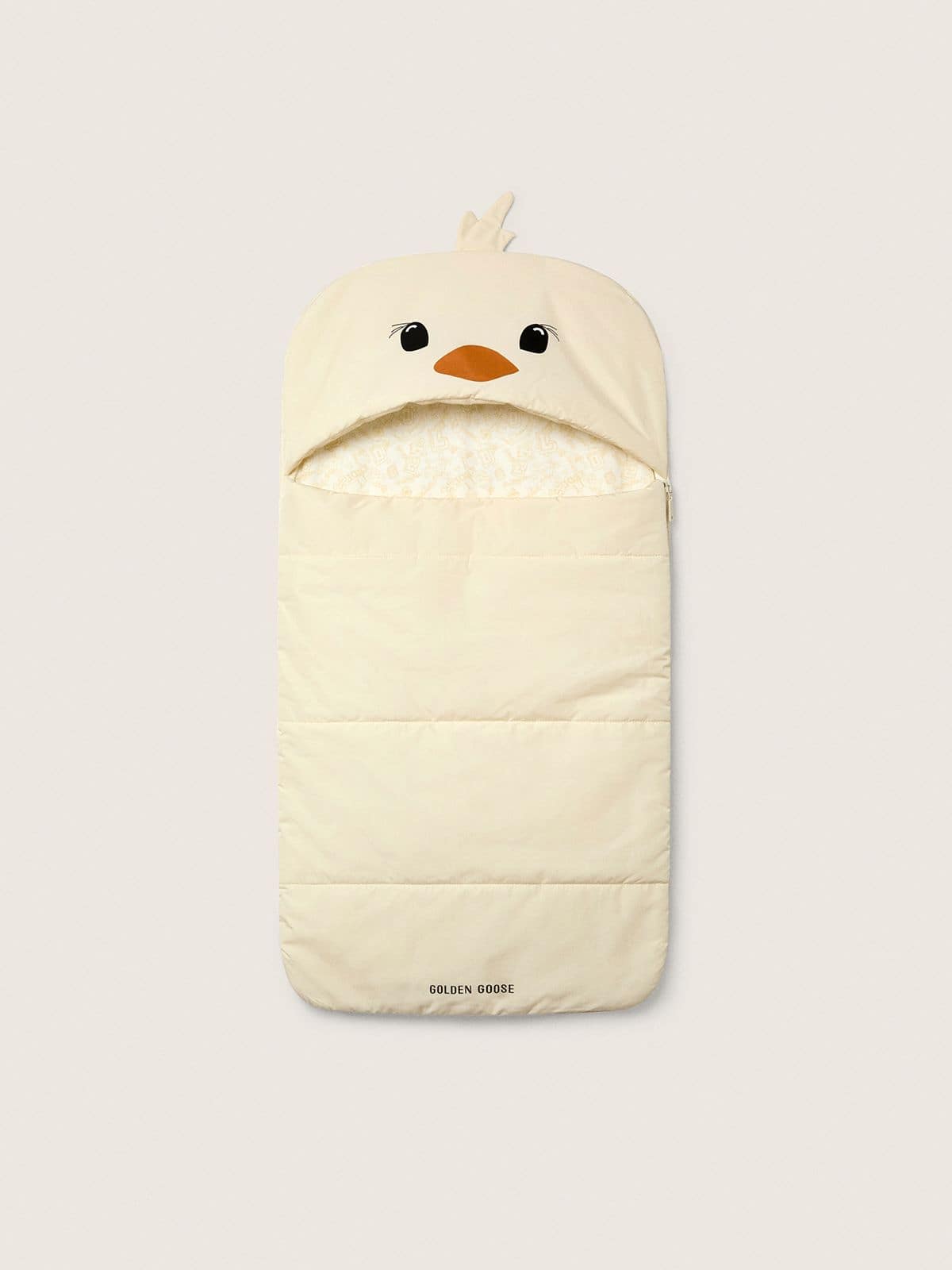 Journey Baby chick-shaped sleeping bag in padded nylon