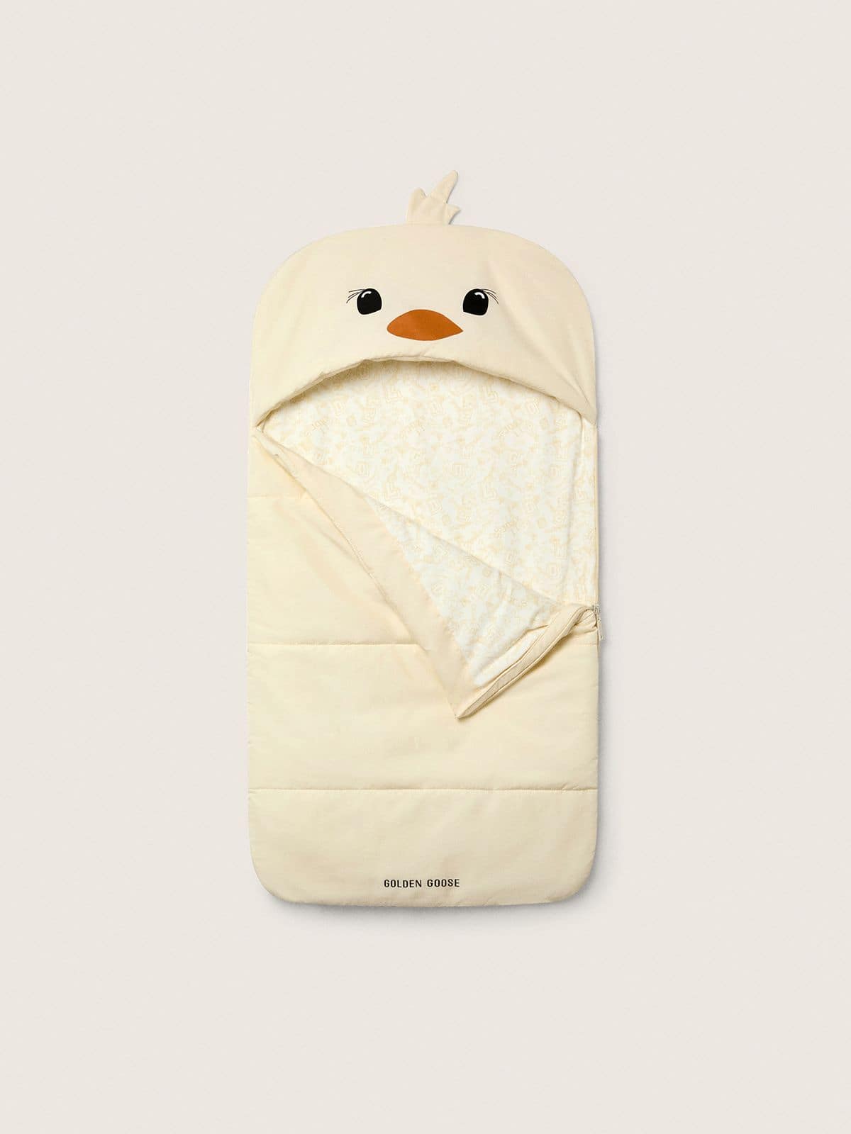 Journey Baby chick-shaped sleeping bag in padded nylon