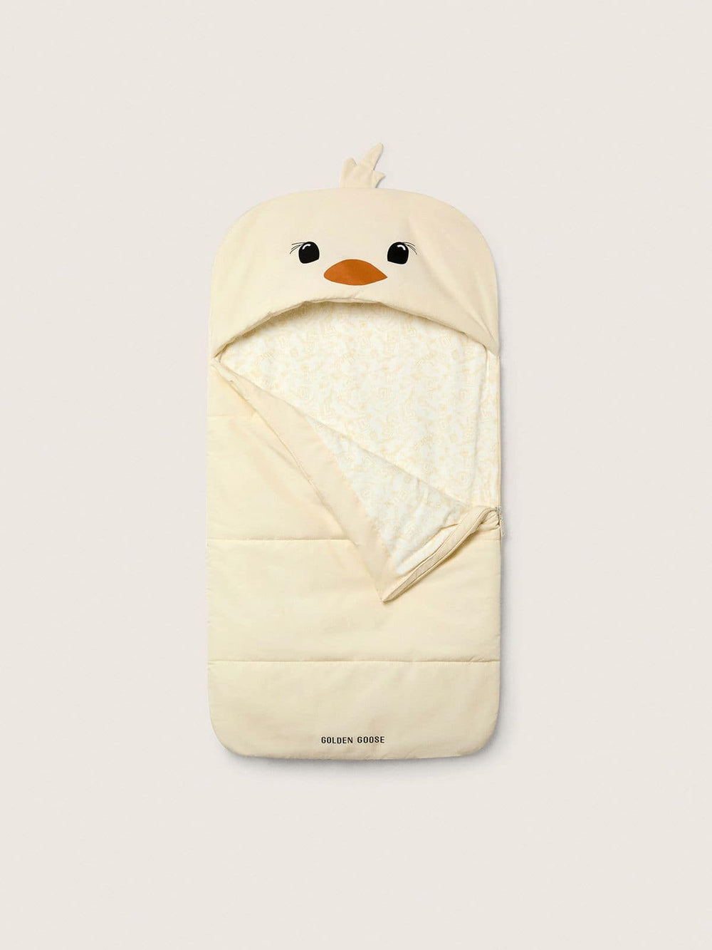Journey Baby chick-shaped sleeping bag in padded nylon